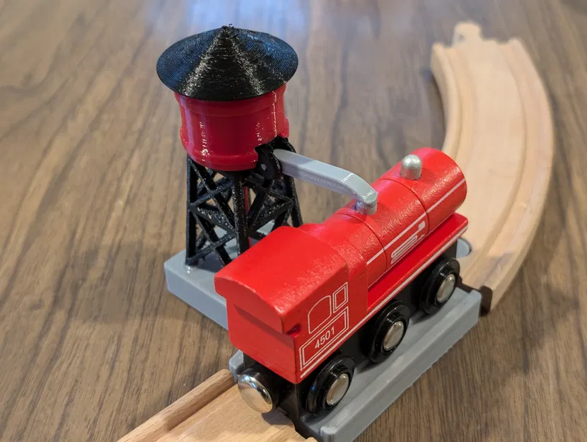 Tháp Nước Cho Tàu Gỗ (Tương Thích Brio) - Image 2