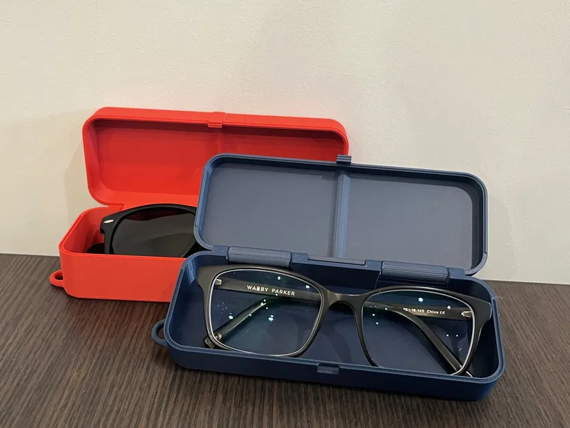 Hộp Đựng Kính Mắt Du Lịch In Liền - Image 2