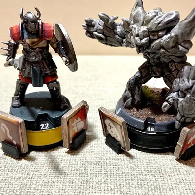 Núm Xoay HP Từ Tính Gloomhaven Frosthaven