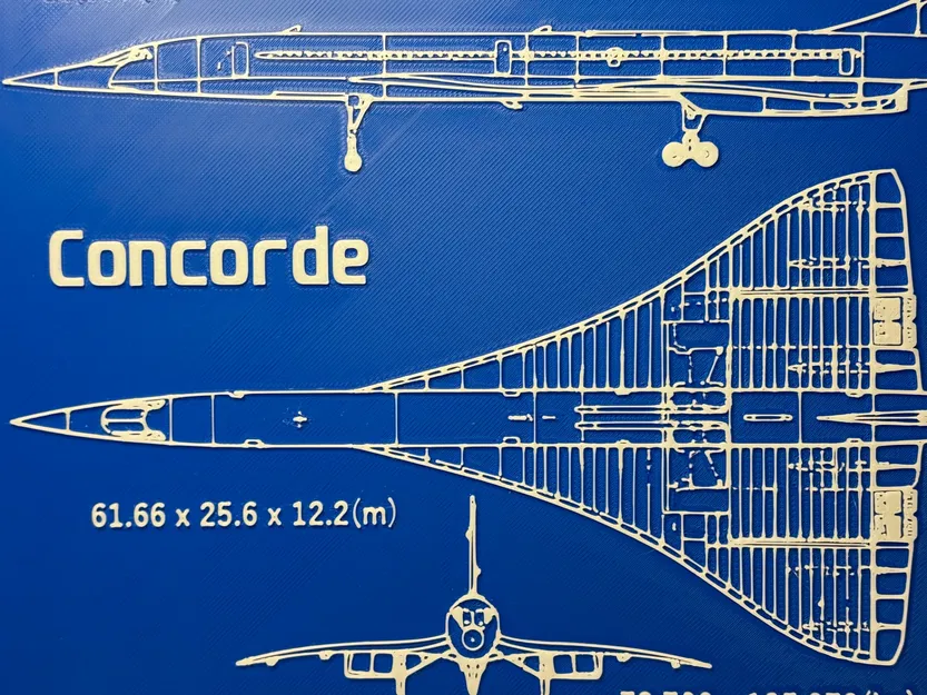 Concorde - Bản vẽ kỹ thuật - Image 2