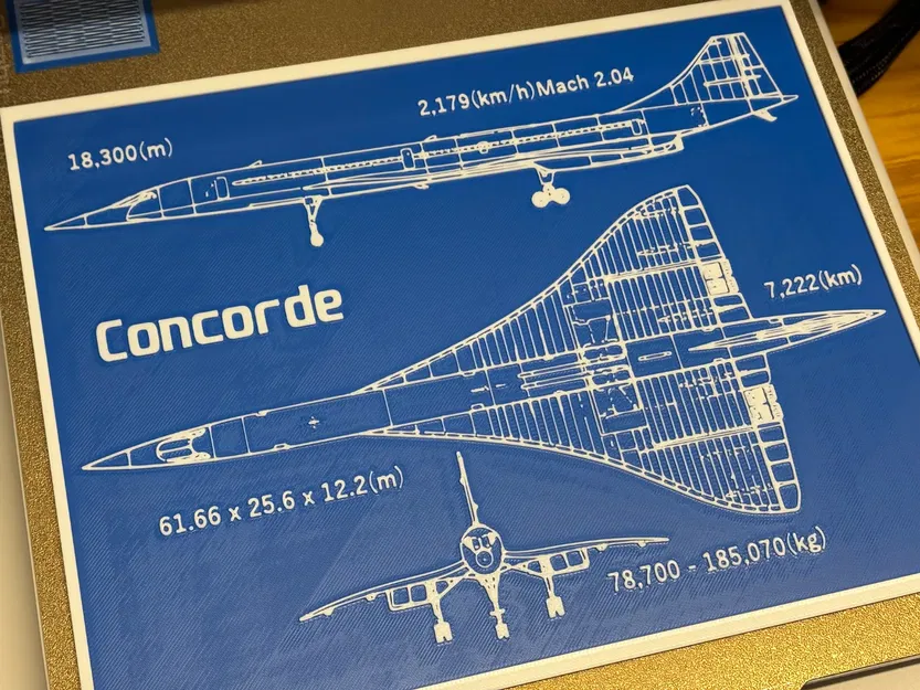 Concorde - Bản vẽ kỹ thuật - Image 3