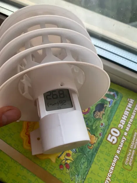 Hộp Stevenson có giá treo tường cho cảm biến Xiaomi BLE - Image 3