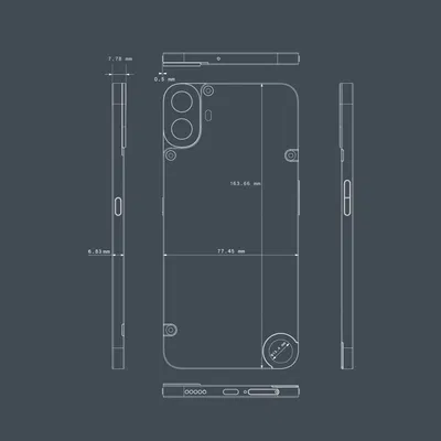 CMF Phone 1 - Mặt Lưng