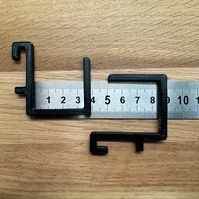 Móc IKEA SKADIS - Mẫu Parametric (kèm file Fusion360)