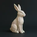 Thỏ Lowpoly Hiện Đại - Thumbnail 1