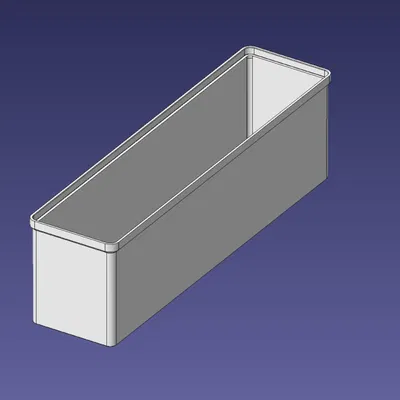 Hộp Đựng Xếp Chồng 1x4 Đơn Vị, Cao Hết Cỡ, Lưới 1x1