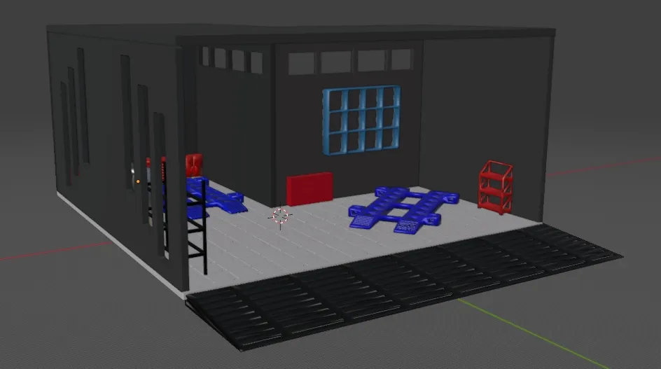 Ga-ra cho xe mô hình tỉ lệ 1:64 - Image 1