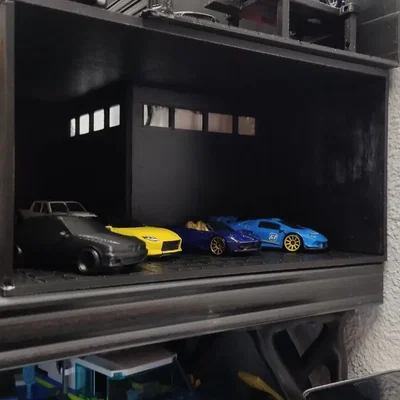 Ga-ra cho xe mô hình tỉ lệ 1:64