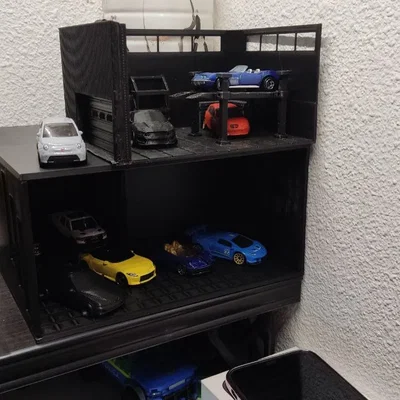 Ga-ra cho xe mô hình tỉ lệ 1:64