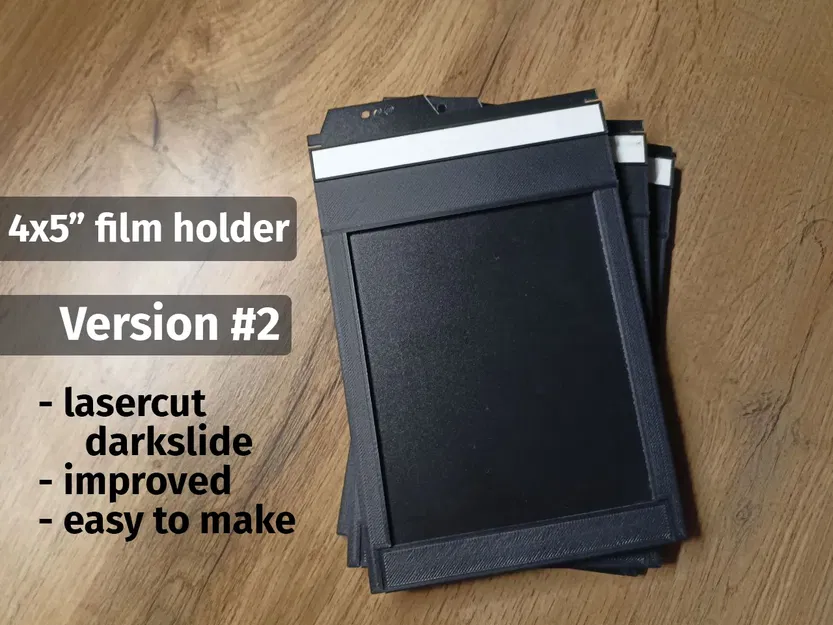 4x5 Standard Film Holder V2 - Image 1
