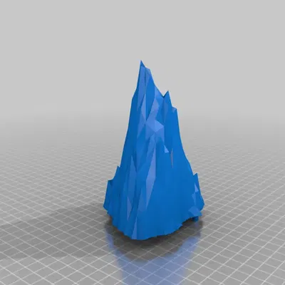 Địa hình núi cho trò chơi Dungeons & Dragons