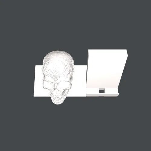 Giá Đỡ Điện Thoại Đầu Lâu Truyền Thống El Dia de los Muertos Kiểu Mexico - Image 3