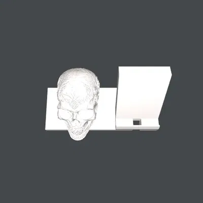 Giá Đỡ Điện Thoại Đầu Lâu Truyền Thống El Dia de los Muertos Kiểu Mexico