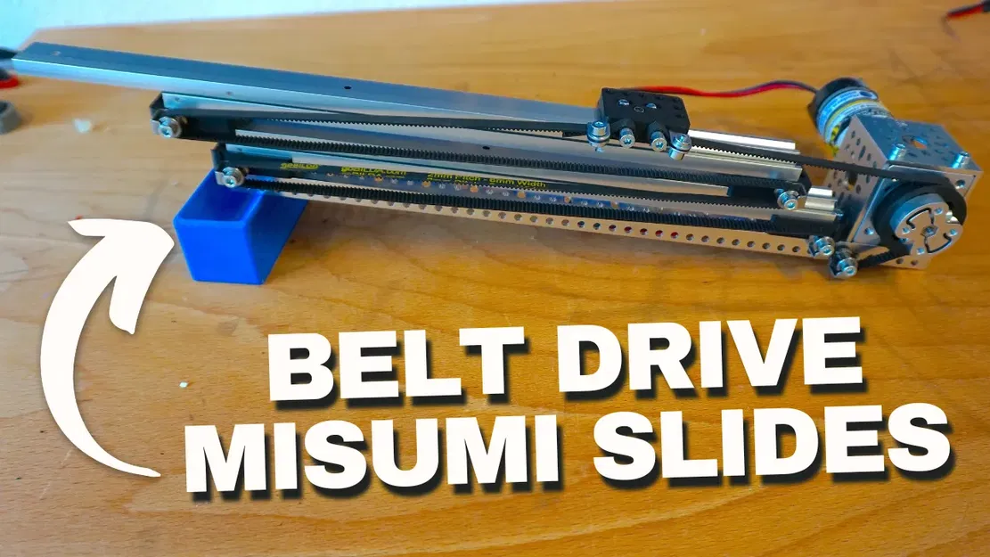 Chèn Ray Trượt Tuyến Tính Misumi cho SAR: (Dẫn động bằng Dây đai) FTC Robotics - Image 1