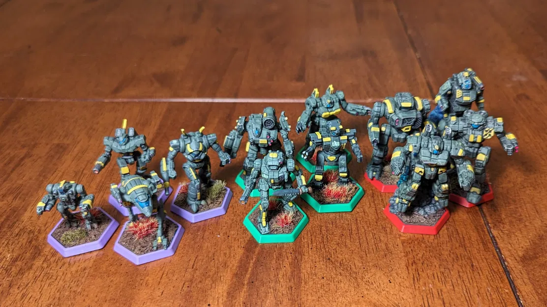 Dấu Lục Giác Cho BattleTech - Image 1