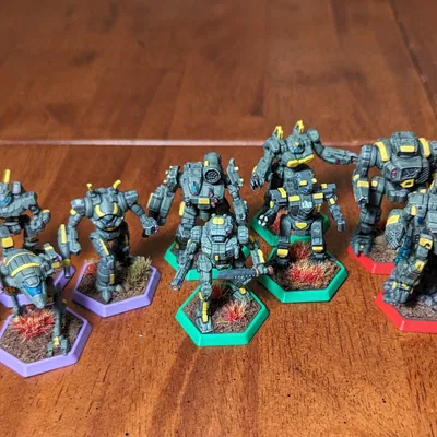 Dấu Lục Giác Cho BattleTech