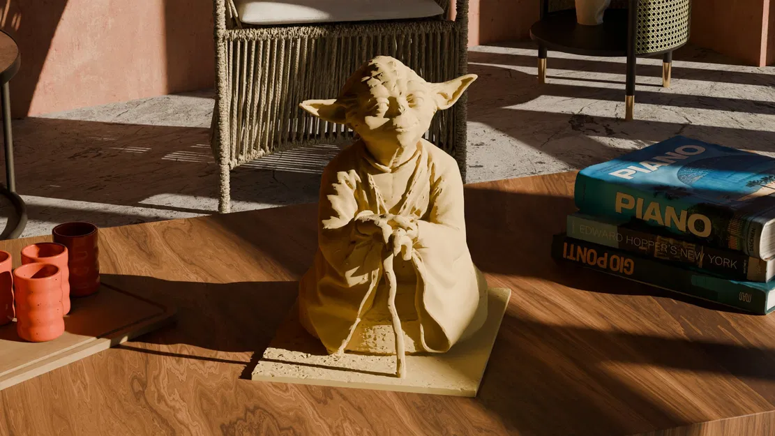 Tượng Yoda - Trang Trí Nhà Cửa Star Wars - Image 2