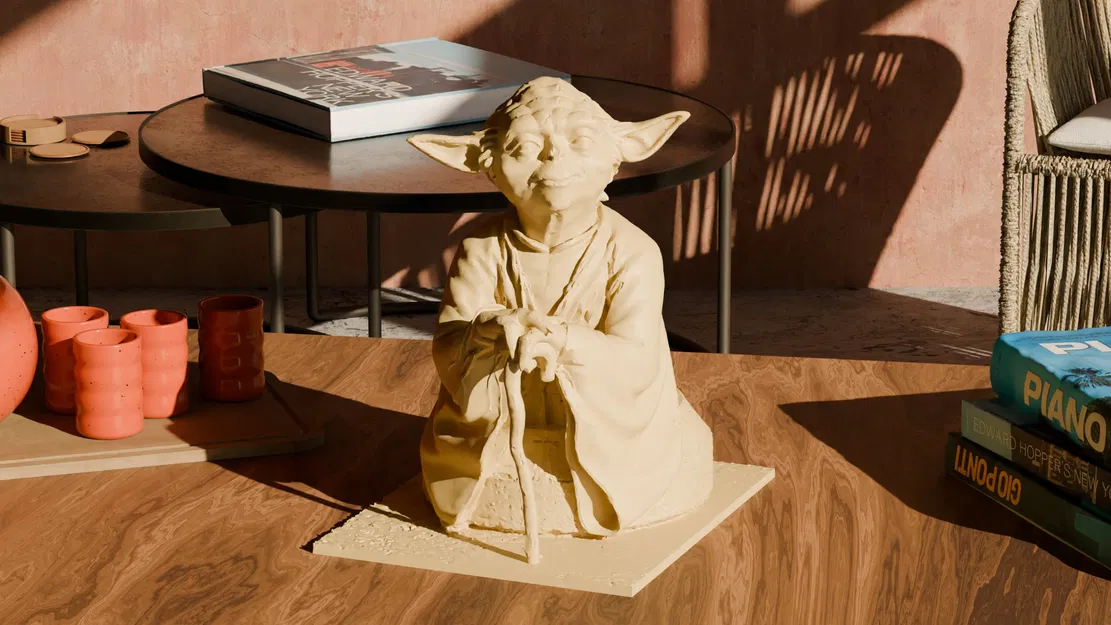 Tượng Yoda - Trang Trí Nhà Cửa Star Wars - Image 3