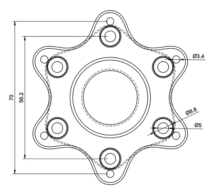 Adapter Gắn Vô Lăng Logitech G29 G920 - Image 3