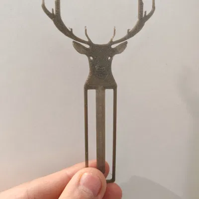 Thước Kẻ Sách Hình Hươu Sao