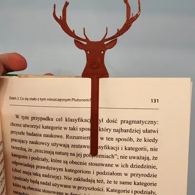 Thước Kẻ Sách Hình Hươu Sao