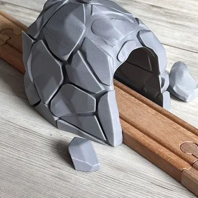 Đường Hầm Cho Xe Lửa Gỗ