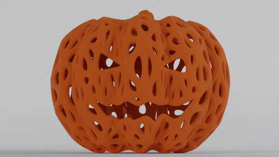 Vỏ đèn bí ngô hữu cơ trang trí Halloween - Image 3