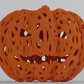 Vỏ đèn bí ngô hữu cơ trang trí Halloween - Thumbnail 3