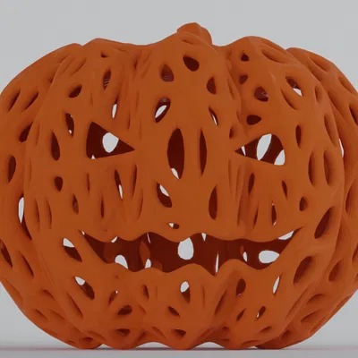 Vỏ đèn bí ngô hữu cơ trang trí Halloween