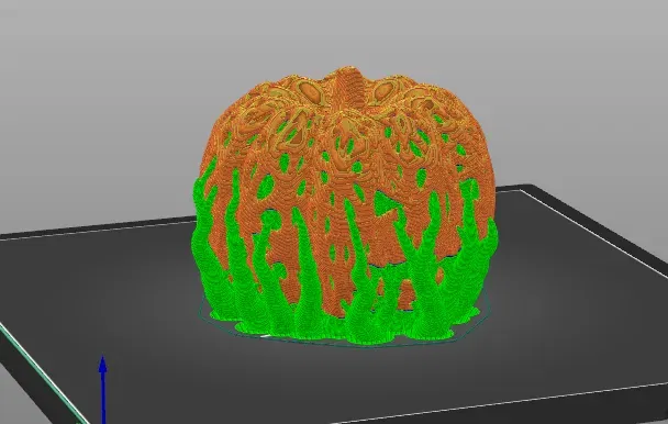 Vỏ đèn bí ngô hữu cơ trang trí Halloween - Image 5