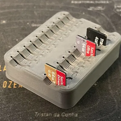 Giá đỡ lưu trữ cho 20 thẻ micro SD