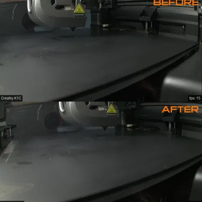 Đế Camera Góc Tốt Hơn cho Creality K1 K1C K1Max