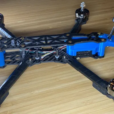 Nâng cấp GPRC Mark 4 với bộ DJI O3, Antenna, GPS và Đế Crossfire