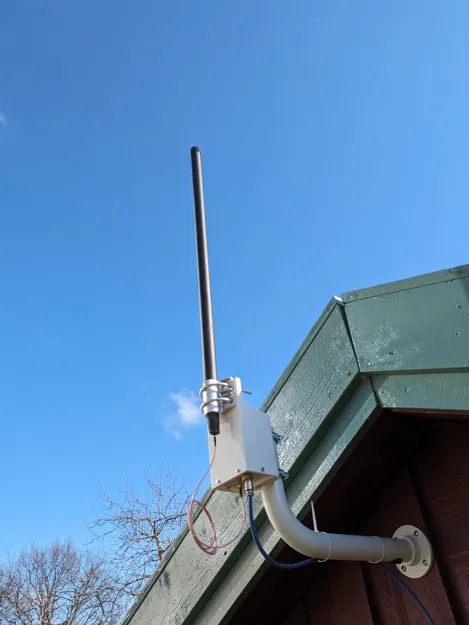 Vỏ Meshtastic Gắn Trụ - Image 1