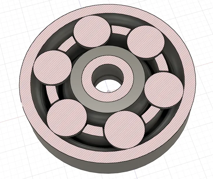 Vòng bi dùng bi Airsoft 6mm - Image 3