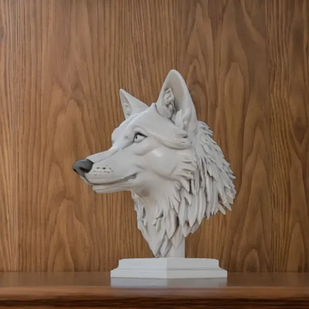 Tượng Chó Sói - Image 1