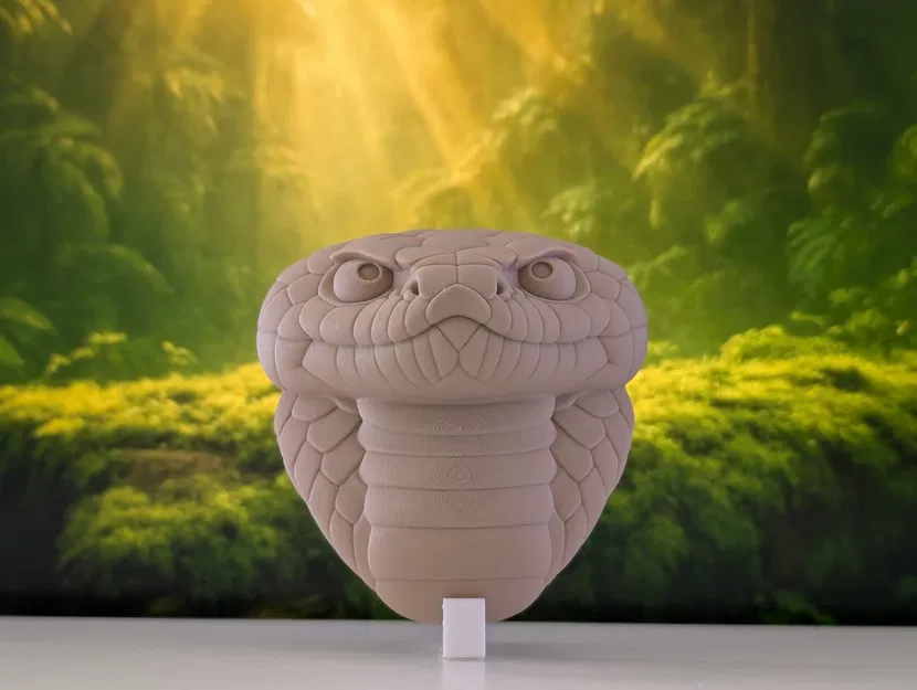 Đầu Rắn – Tác Phẩm Điêu Khắc Treo Tường Sẵn Sàng - Image 2