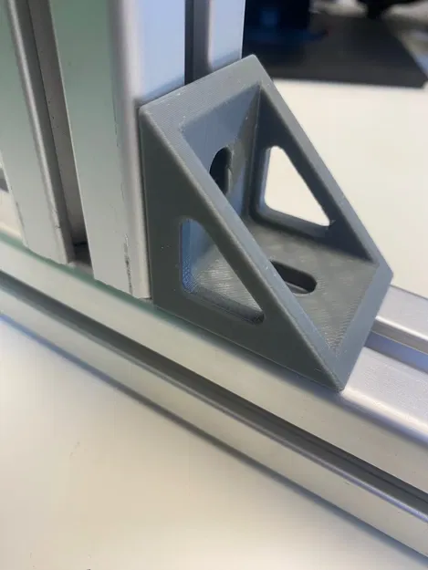 Giá đỡ góc 90 độ cho thanh nhôm 40x40 với lỗ 8mm - Image 2