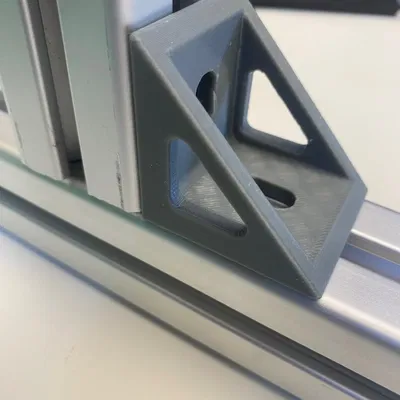 Giá đỡ góc 90 độ cho thanh nhôm 40x40 với lỗ 8mm