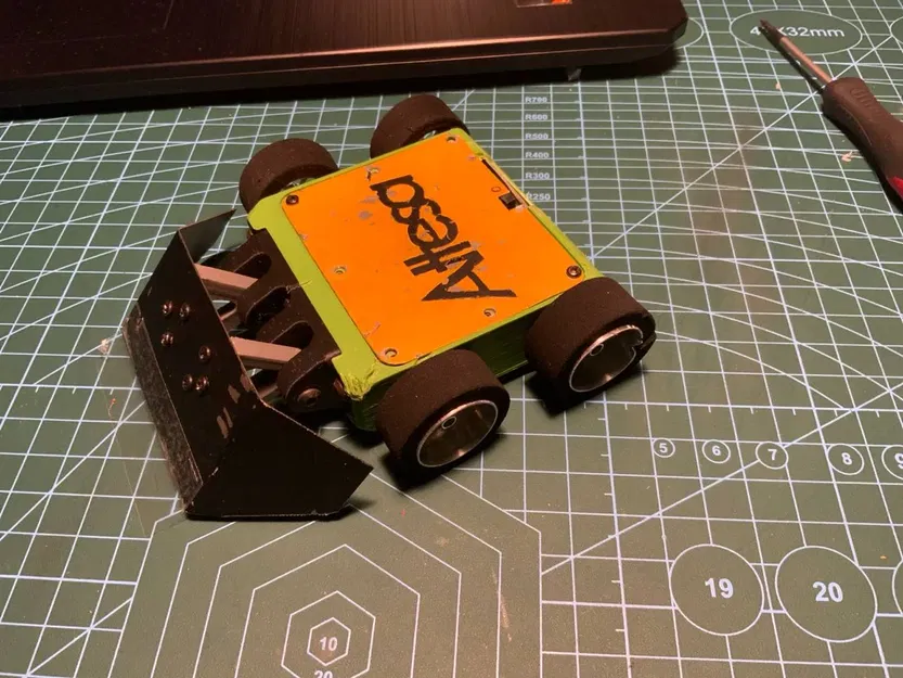 Robot Chiến Đấu 4WD 150g Antweight/Fairyweight - Image 2