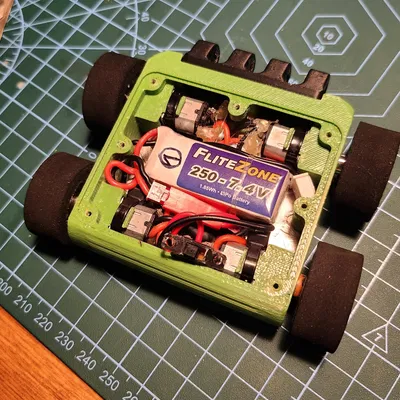 Robot Chiến Đấu 4WD 150g Antweight/Fairyweight