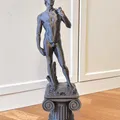 Tượng David của Michelangelo với đế cột Ionic - Thumbnail 10