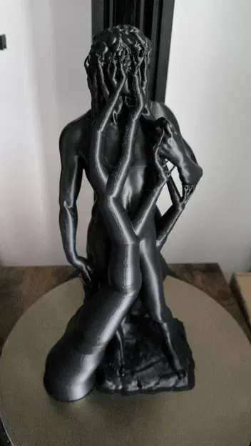 Tượng David của Michelangelo với đế cột Ionic - Image 15