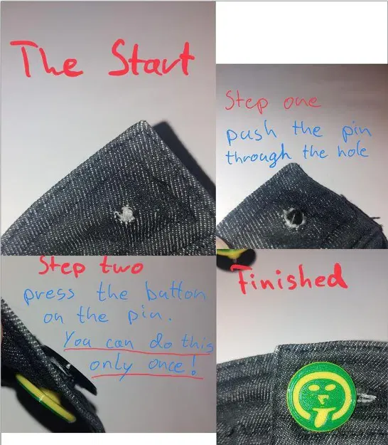 Bộ Nút Quần Jeans - Image 4