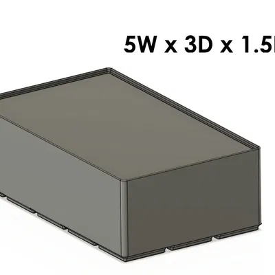 Hộp Gridfinity Tùy Chỉnh Điền Sẵn (Fusion 360)