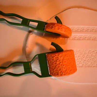 Tay cầm Quả bí ngô cho Con lăn Tạo Họa tiết và Bánh xe Dập