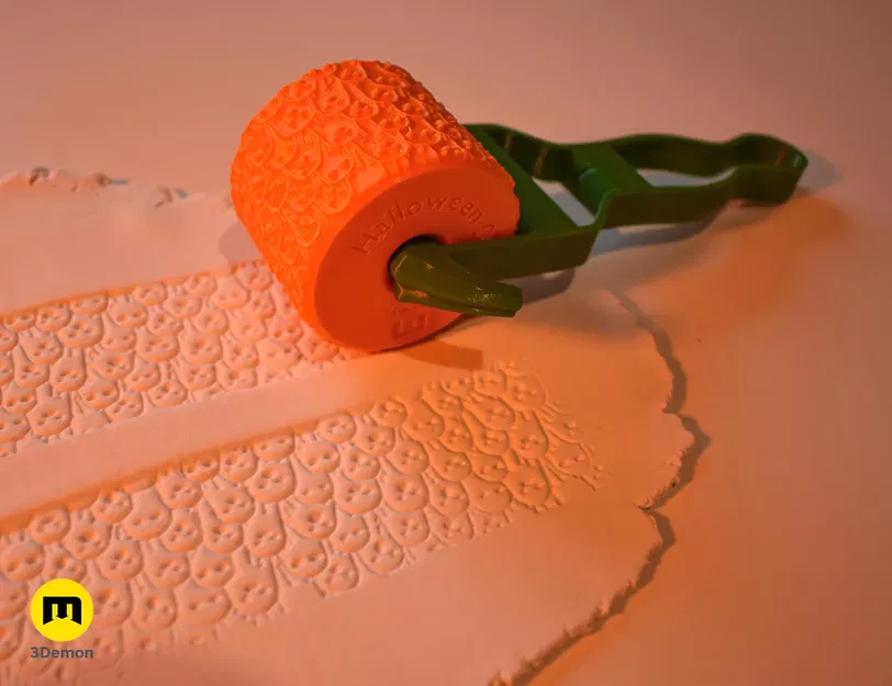 Tay cầm Quả bí ngô cho Con lăn Tạo Họa tiết và Bánh xe Dập - Image 12