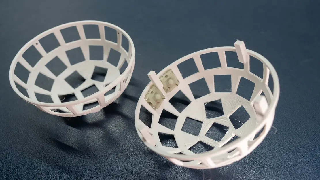 Bàn phím hình cầu và chuột không dây ESP-32 - Image 8