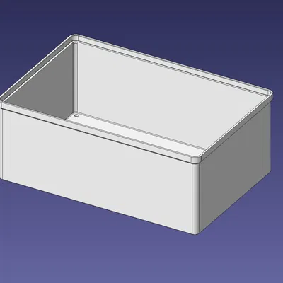 Hộp Đựng Có Thể Xếp Chồng: 2x3 Đơn Vị, Chiều Cao Đầy Đủ, Lưới 1x1