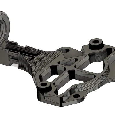 Xol Toolhead | Đế EBB36 - VZ-Hextrudort-Thấp [Ống Luồn Cáp M12]